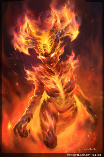 Огненный Король Элементаль