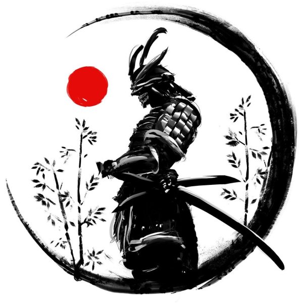 Татуировка Бусидо самурайская