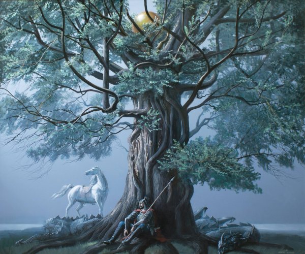 Миф мировое дерево Байтерек