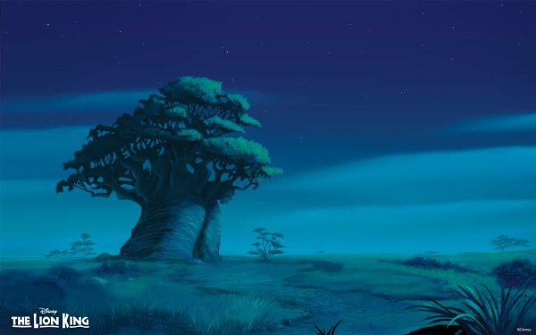 Дерево из мультфильма Король Лев