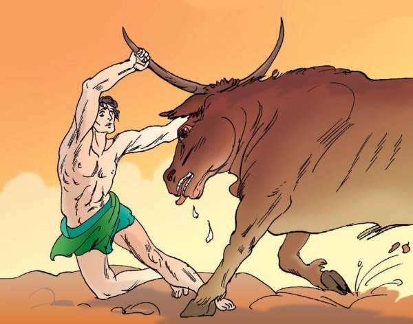 7 Подвиг Геракла Критский бык