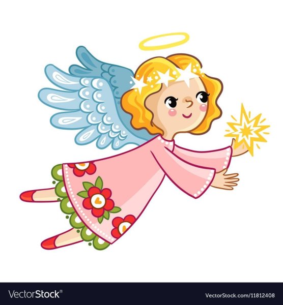 Картинки ангелов с крыльями детские