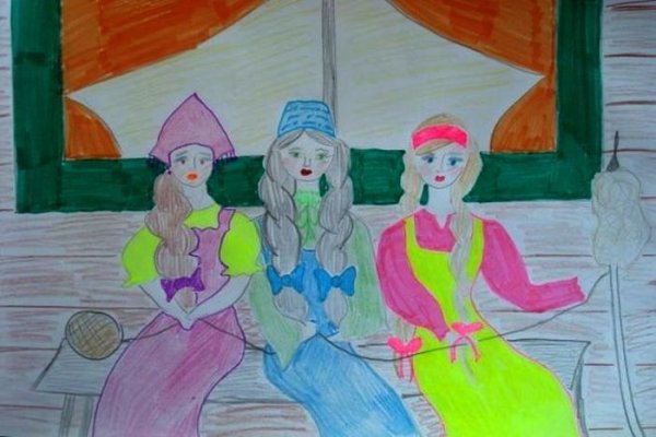 Рисунок 3 девицы под окном