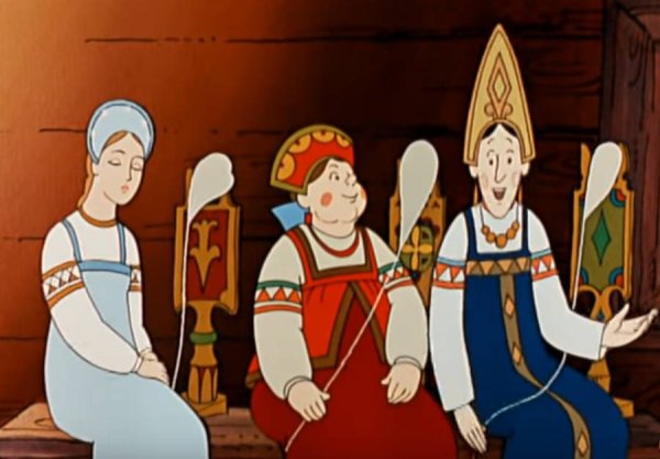 Три девицы из сказки о царе Салтане