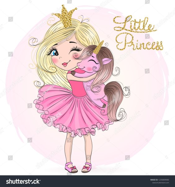 Рисунки девочка принцесса