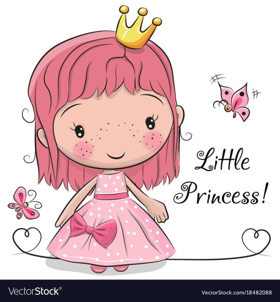 Маленькие принцессы мультяшные