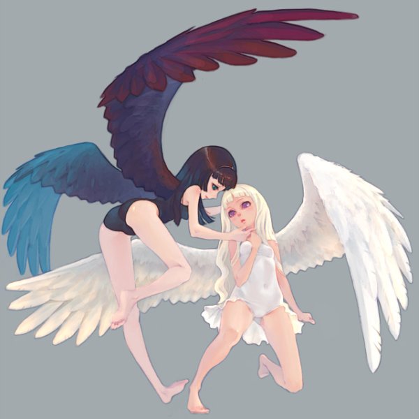 Дьявол и ангел аниме