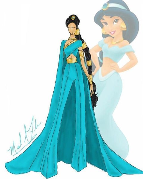 Disney платье Жасмин