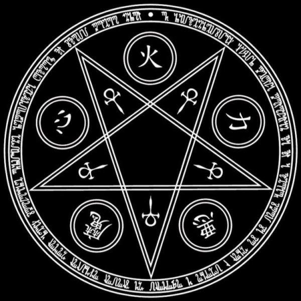 Сатанинский круг для призыва демона
