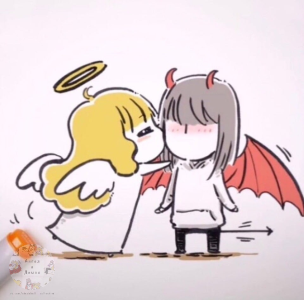 Маленький Ангелочек и демон