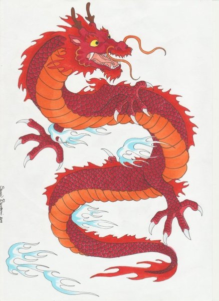Чжунлун китайский дракон