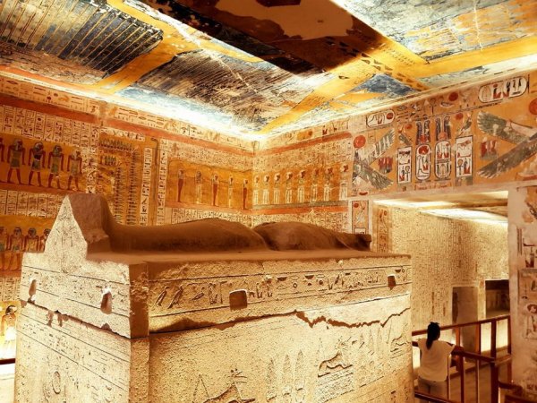 Долина царей в Египте Гробница Рамзеса