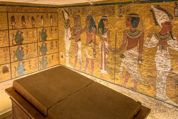 Гробница Тутанхамона долине церей