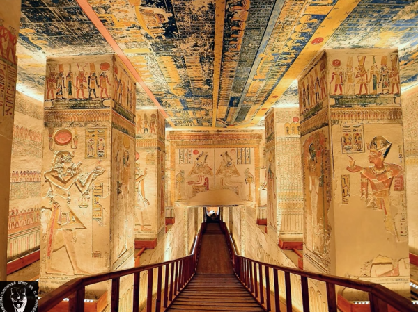 Египет фреска Долина царей