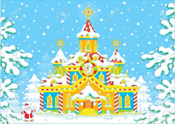 Сказочный дворец Деда Мороза
