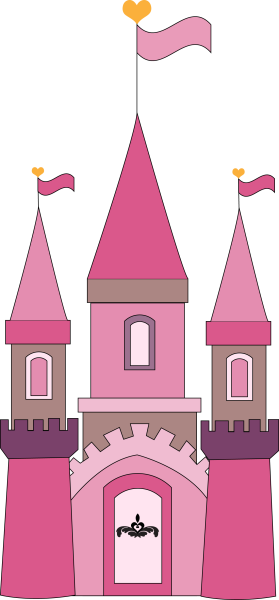 Замок принцессы иллюстрация