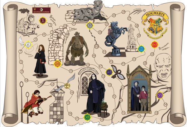 Гарри Поттер карта мародеров квест