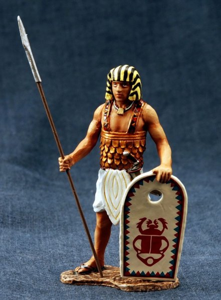 Пехота армии древнего Египта