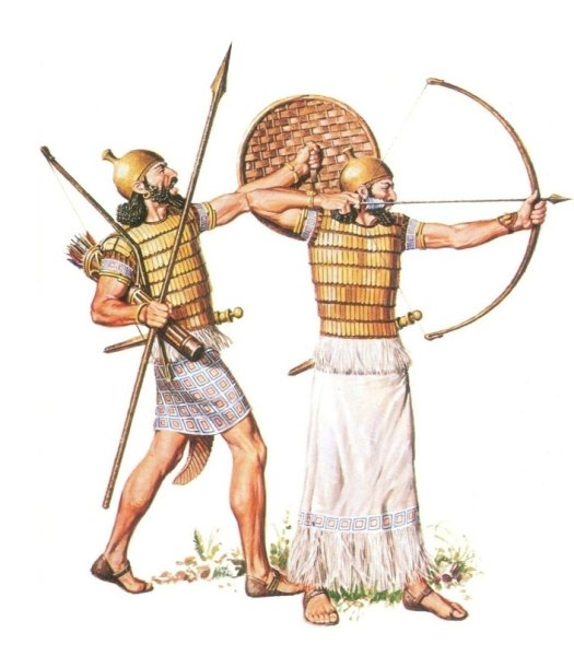 Оружие воинов древней Ассирии