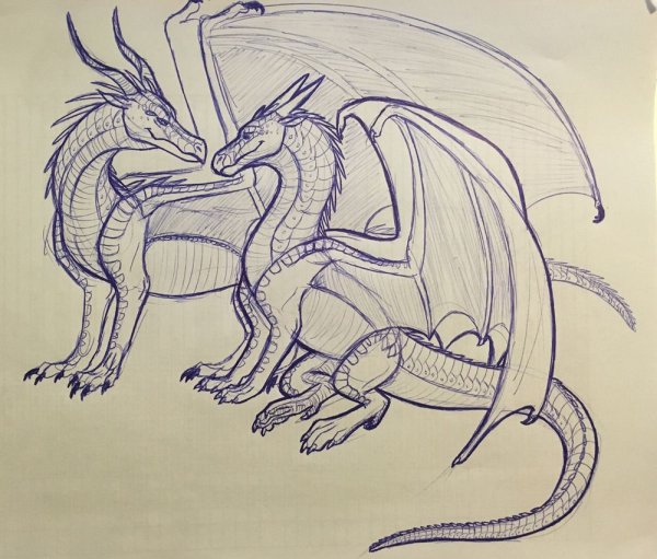 Рисование драконов