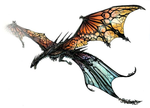Необычные Крылья дракона