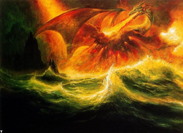 Миф Огненный дракон Байкал