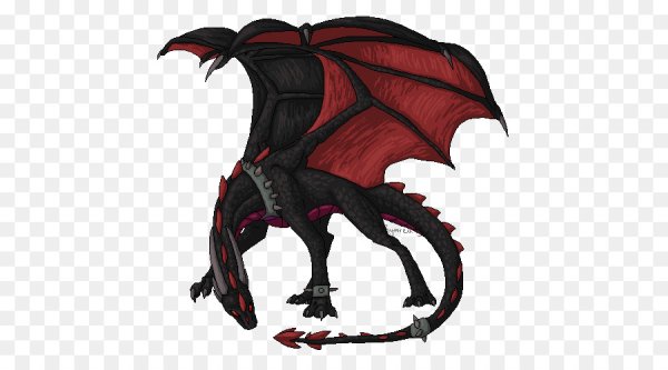 Нарисованного дьявола дракона