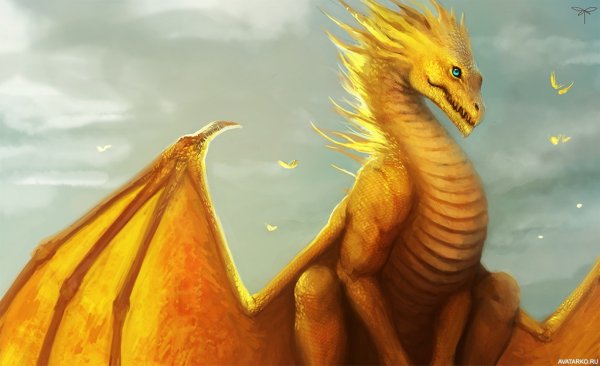 Золотой дракон Великий Орлангур