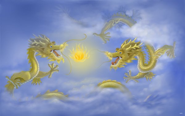 Желтый дракон китайская мифология