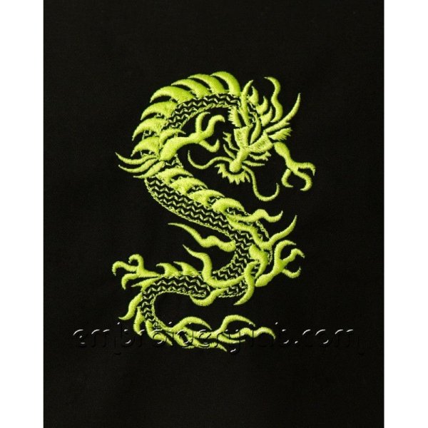 Китайский дракон для машинной вышивки