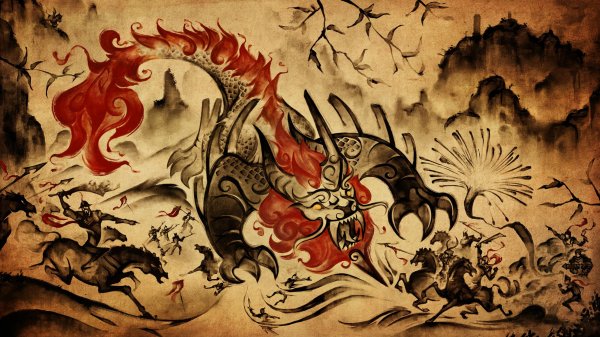 Легенда про чудовище НИАН Китай