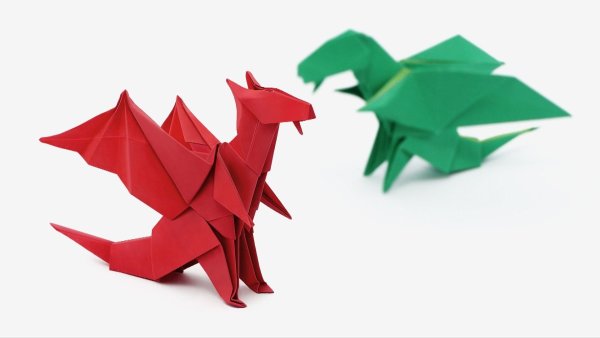 Дракон Корри оригами