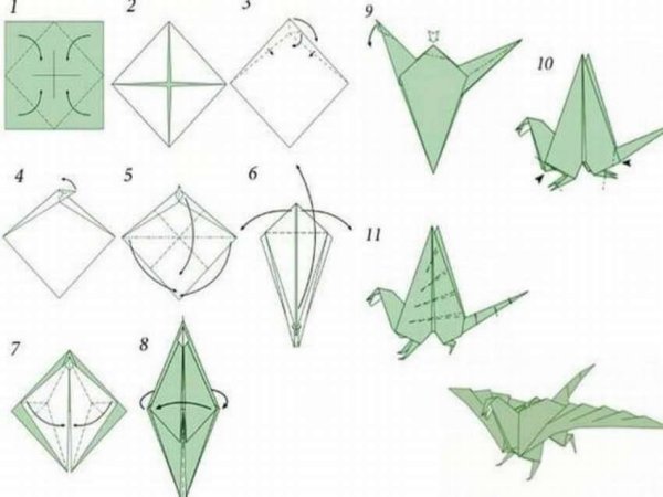 Как сделать оригами из листа а4