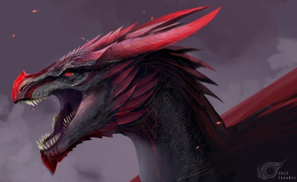 Viserion Vulom дракон