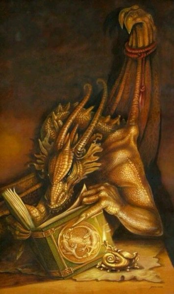 Книжный дракон