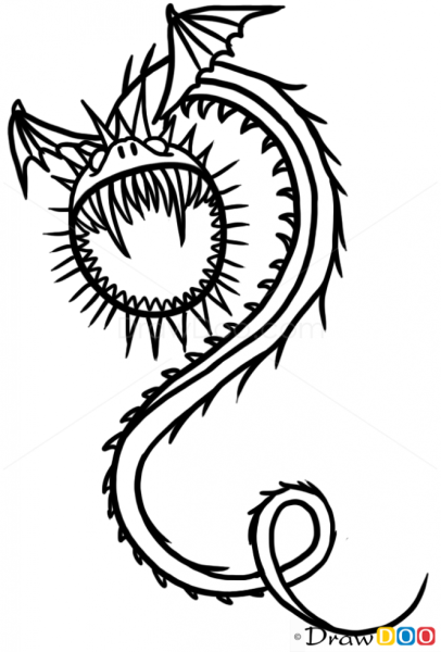 Рисунки дракон смерти