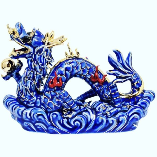 Китайский дракон Цин лун фигурка