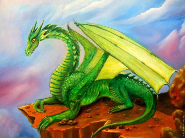 Зеленый дракон удачи