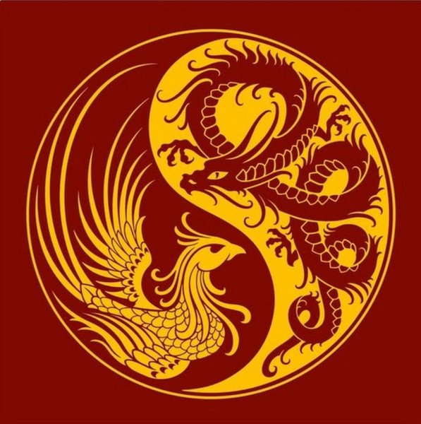 Символы древнего Китая Феникс