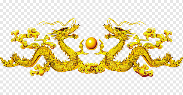 Золотой дракон древнего Китая
