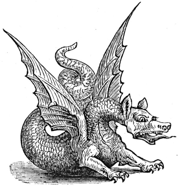 Рисунки дракон в средневековье