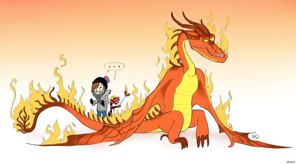 Кривоклык дракон Огненный