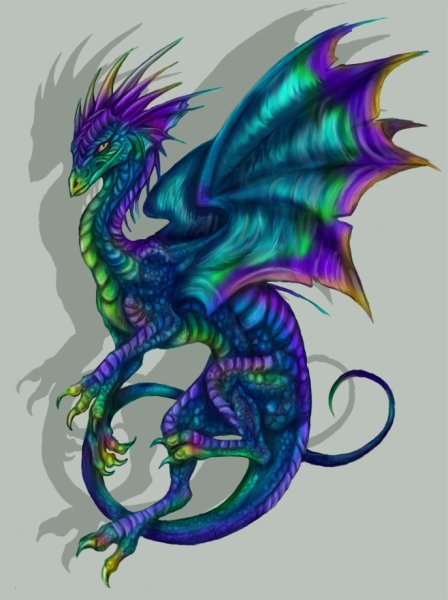 Красивый дракон