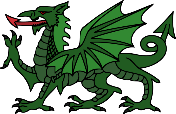 Валлийский зелёный дракон