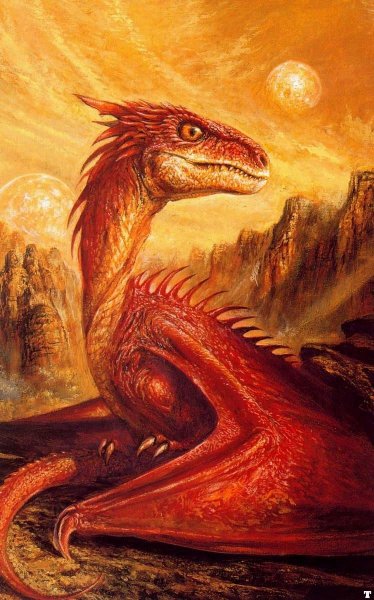 Рисунки драконы и динозавры