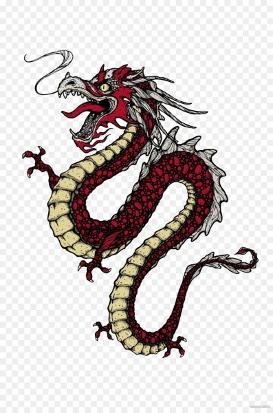 Китайский змей дракон