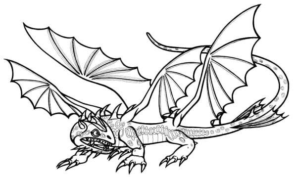 Рисунки драконов олуха