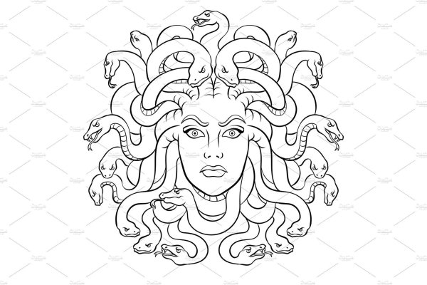 Медуза Горгона мифология рисунок