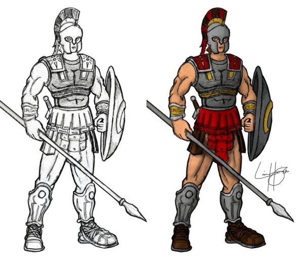 Спартанские воины дети