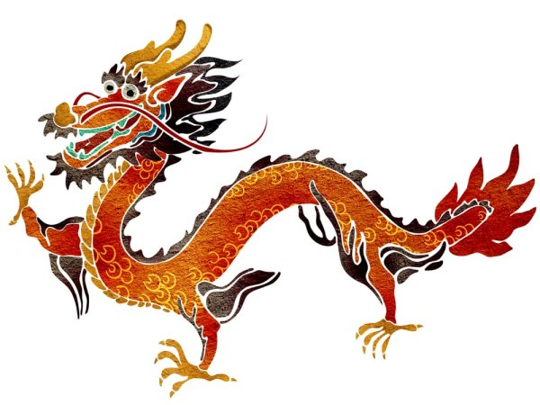 Древний Китай дракон